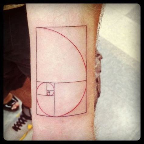 Golden Section Tattoo Design