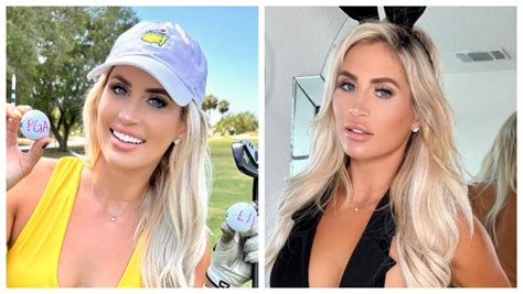 Golf Influencer Karin Hart Teases Onlyfans Content From Augusta With Bunny Ears Amp Not Much Else