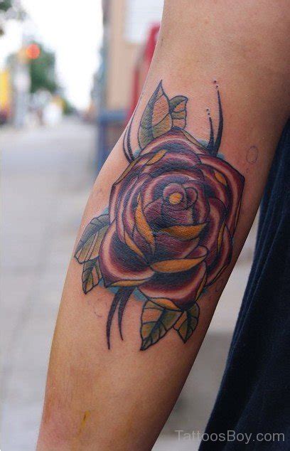 Graceful Rose Flower Tattoo On Elbow Tattoos Designs Graceful Rose Flower Tattoo On Elbow Tattoos Designs