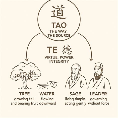 Great Te Appears Flowing From Tao R Taoism