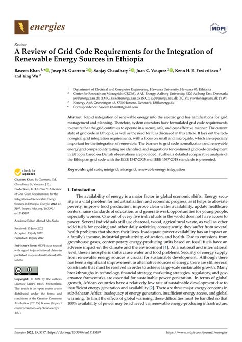 Grid Code Requirements For The Integration Of Renewable Energy Sources In Indonesia A Review Sciencedirect