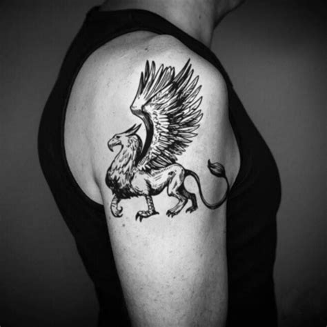 Griffin Tattoo Etsy