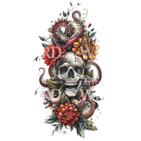 Halfsleeve Skull And Octopus Tattoo Design Tattoos Wizard Designs Halfsleeve Skull And Octopus Tattoo Design Tattoos Wizard Designs