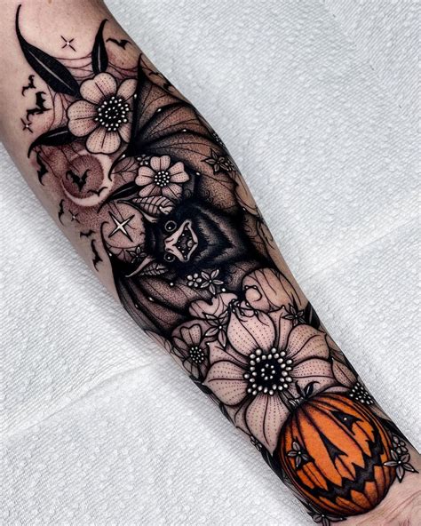 5 Spooky Halloween Tattoo Sleeves