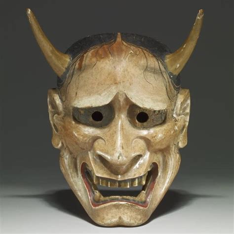 Hannya Mask Women Traditional Japanese Noh Mask Ko Hannya Old
