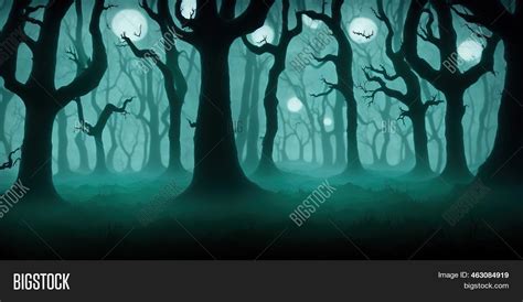 Haunted Forest Creepy Image Amp Photo Free Trial Bigstock