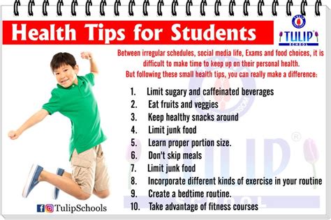 Health Tips For Students Studenthealth Healthtips Behealthy Tulipschool Health Tips For Students Studenthealth Healthtips Behealthy Tulipschool
