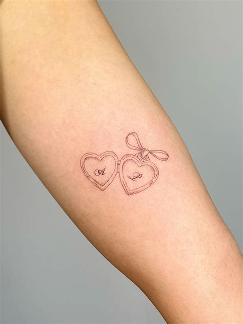 5 Heart Locket Tattoo Ideas