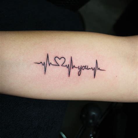 Heartbeat Tattoos Designs Ideas And Meaning Tattoos For You