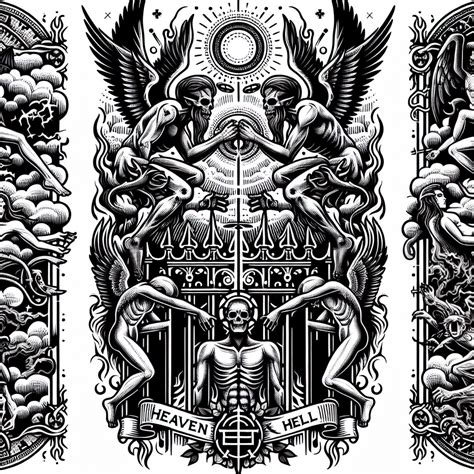 Heaven Hell Tattoo