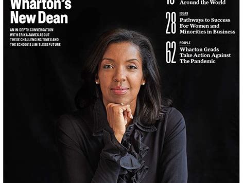 Her Agenda Erika James Dean Of Wharton On Whether You Should Get Your Mba