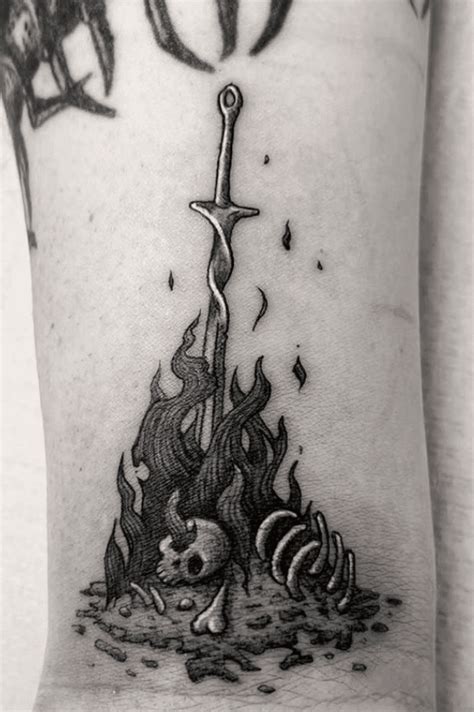 Hi Guys Started A Little Dark Souls Tattoo Design Project Any Feedback Is Very Much Appreciated R Alldarksouls