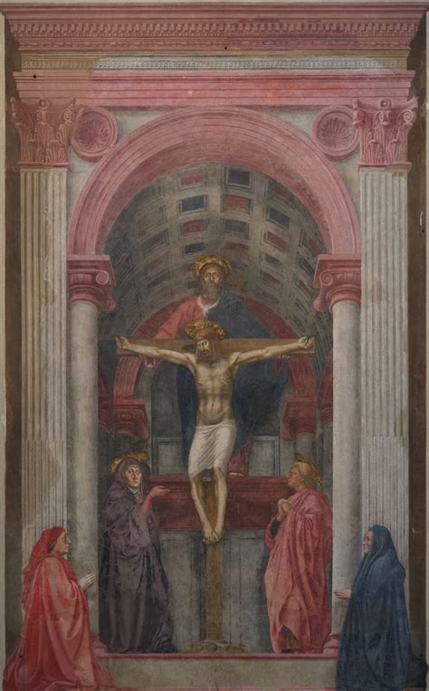 Holy Trinity By Masaccio Highest Quality Art Reproduction Holy Trinity By Masaccio Highest Quality Art Reproduction