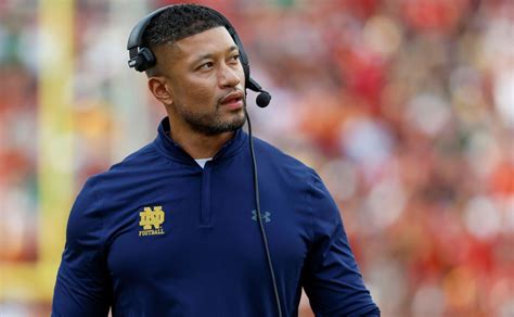 How Notre Dame S Marcus Freeman Evolved From Sports Management Major To Elite Coach
