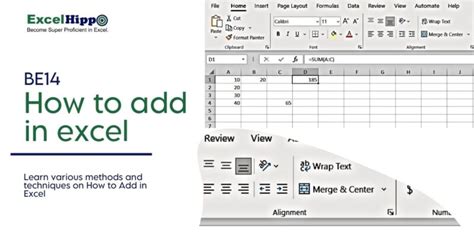 How To Add In Excel Excel Hippo How To Add In Excel Excel Hippo