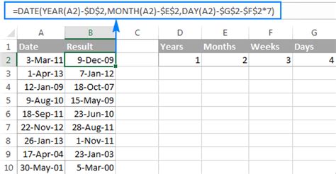 How To Add Or Subtract Dates In Excel How To Add Or Subtract Dates In Excel