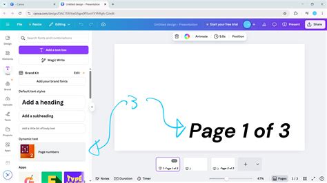 How To Add Page Numbers In Canva Automatically How To Add Page Numbers In Canva Automatically
