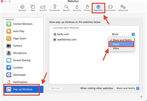 How To Allow Or Block Pop Ups In Safari Trendmicro