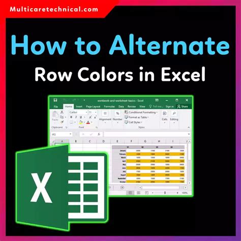 How To Alternate Row Colors In Excel Automatic Table Mac Amp Pivot