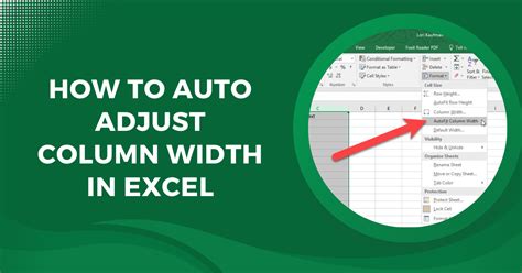 How To Auto Adjust Column Width In Excel Vba Free Word Template How To Auto Adjust Column Width In Excel Vba Free Word Template