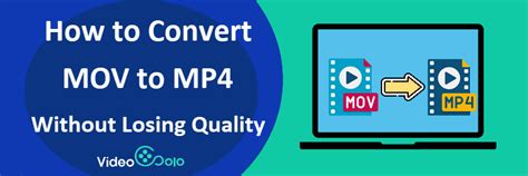 How To Convert Mov To Mp4 Without Losing Quality 4 Ways