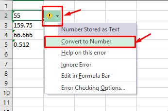 How To Convert Text To Number In Excel 6 Easy Ways