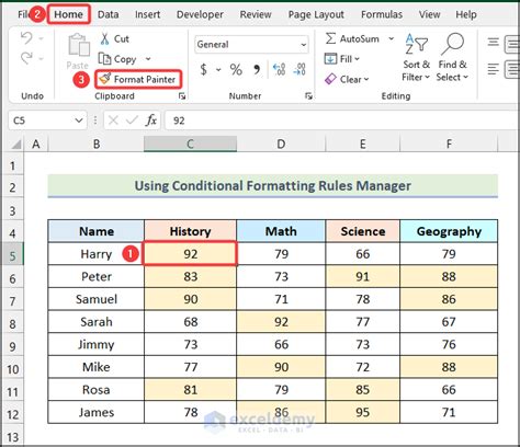 How To Copy Conditional Formatting Color To Another Cell In Excel 3 Methods