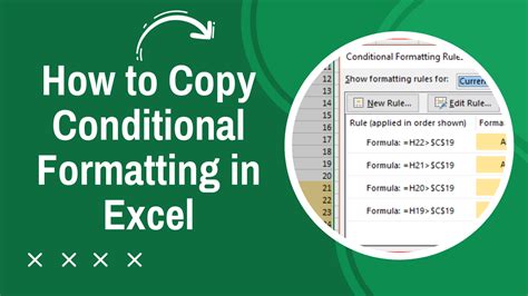 How To Copy Conditional Formatting In Microsoft Excel