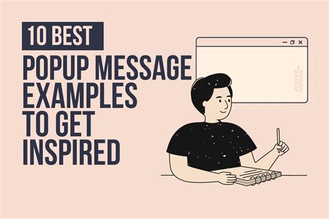 How To Create An Effective Popup Message Tips Amp Examples