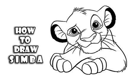 How To Draw Simba From The Lion King And Rafiki Step By Step With Magic Pencil Drawing Drawsimba