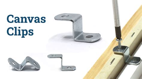 How To Frame Canvas Art With Canvas And Spring Clips Picture Hang Solutions