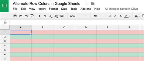 How To Have Alternate Row Colors In Google Sheets Make Tech Easier