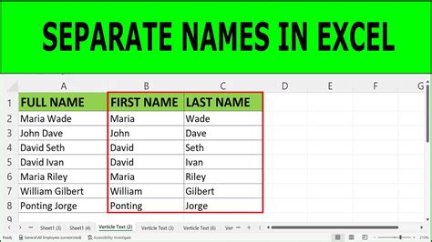 How To Insert Names In Excel At Harold Barker Blog