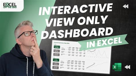 How To Make An Interactive View Only Dashboard From Excel Excel Off The Grid How To Make An Interactive View Only Dashboard From Excel Excel Off The Grid