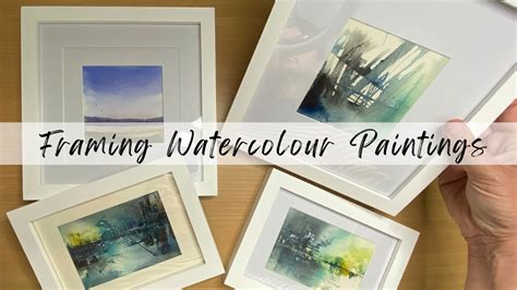 How To Mount Watercolour Paintings At William Wickens Blog