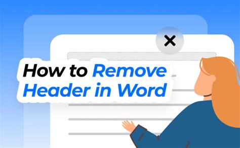 How To Remove Header In Word Tips For All Pages