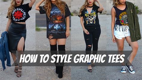 How To Style Graphic Tee Amp 39 S Diy How To Distress A Tee Shirt Youtube