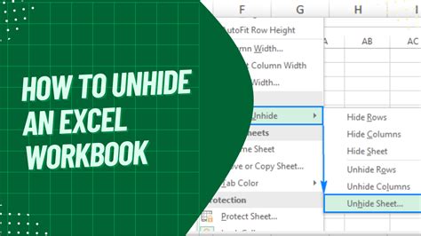How To Unhide An Excel Workbook A Comprehensive Guide Earn And Excel