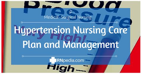 Hypertension Nursing Care Plan Management Rnpedia