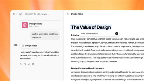 I Amp 39 Ve Been Testing Chatgpt Canvas Here Amp 39 S Why I Think It Amp 39 S The Most Important Ai Tool Of The
