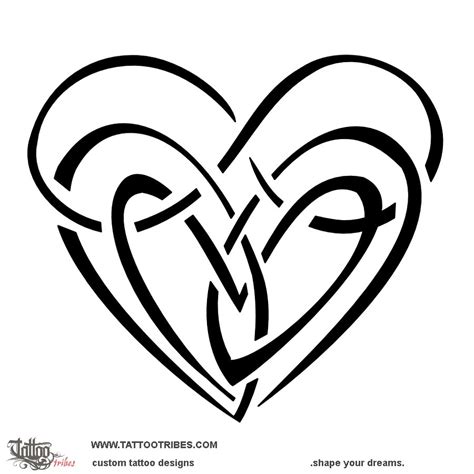 Infinity Heart Neverending Love Infinity Heart Original Tribal Tattoo Design Infinity Heart Neverending Love Infinity Heart Original Tribal Tattoo Design