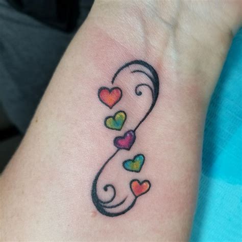 Infinity Hearts With Birthstones Maybe Infinity Hearts With Birthstones Maybe