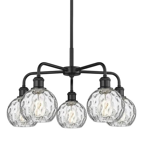 Innovations Lighting 516 5Cr 15 24 Athens Water Glass Chandelier Athens Water Glass 5 Walmart Com