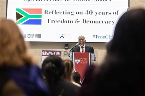 Interview With Former President Motlanthe Africana Studies