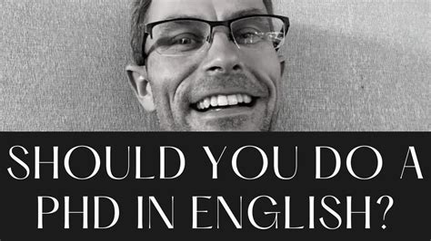 Is Pursuing A Phd In English Worth It Youtube