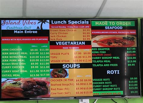 Island Vibes Caribbean Grill Island Vibes Caribbean Grill