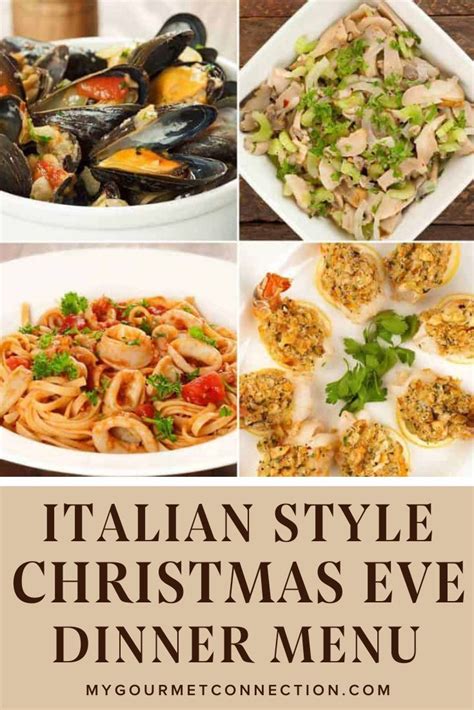 Italian Christmas Dinner Traditional Fishes Menu Of Seven Italian Christmas Eve Menu Italian Christmas Dinner Feast