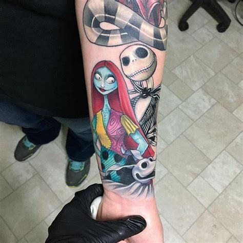 Jack And Sally By Francella Salgado Tattoonow