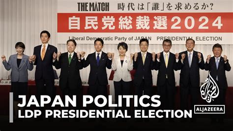 Japan Election Voting Underway To Pick Governing Party Leader Youtube