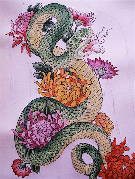 Japanese Snake Tattoo Guide Meanings And 10 Designs
